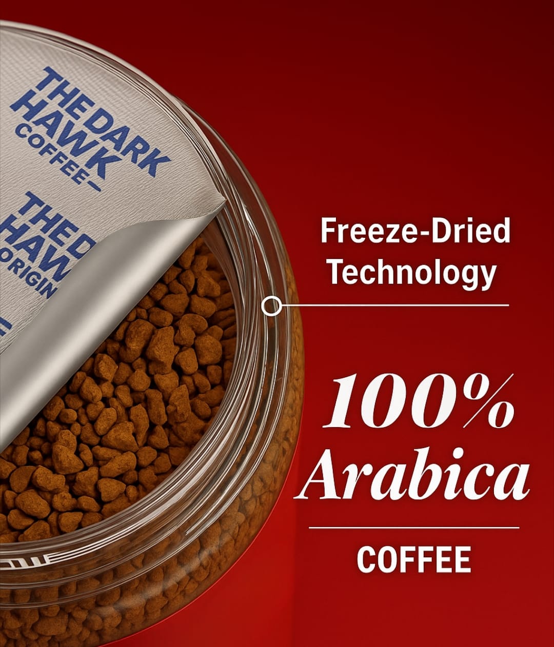 HAWK RESERVE (Premium Instant Coffee 100g)