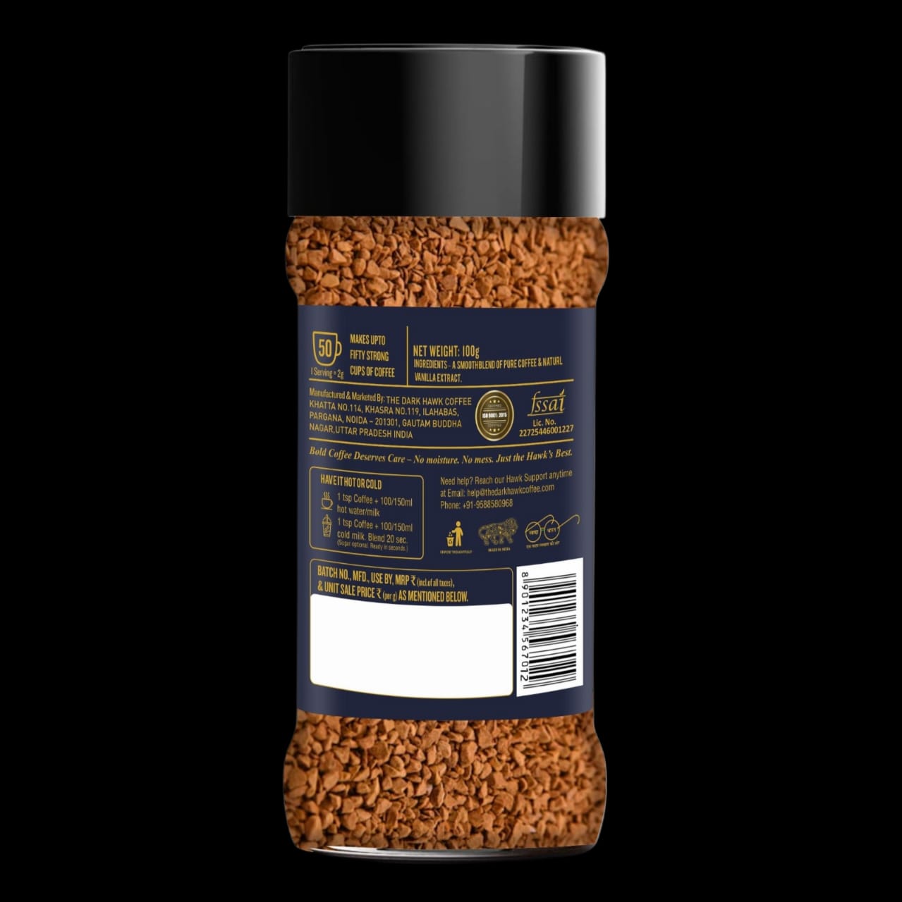 🌟 VANORA – Premium Instant Coffee (100g)